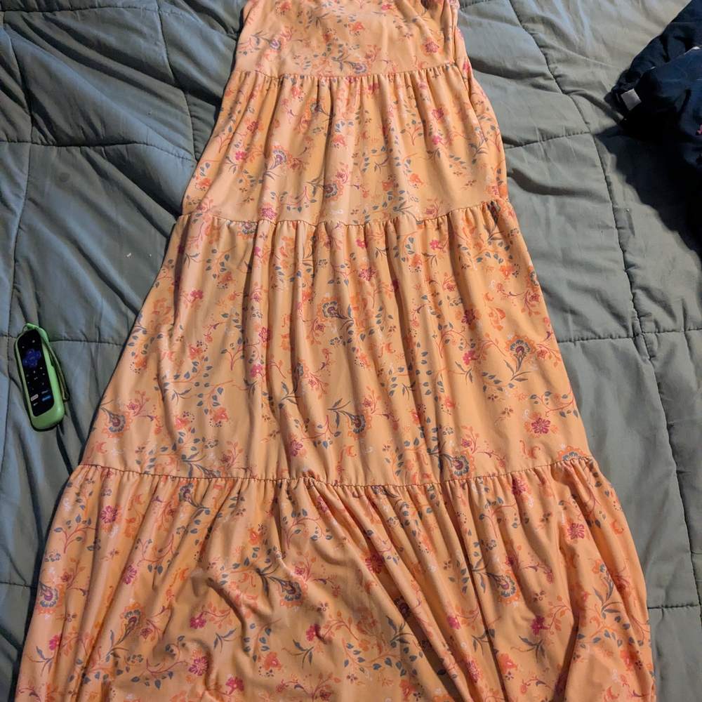 Floral Tiered Maxi Dress